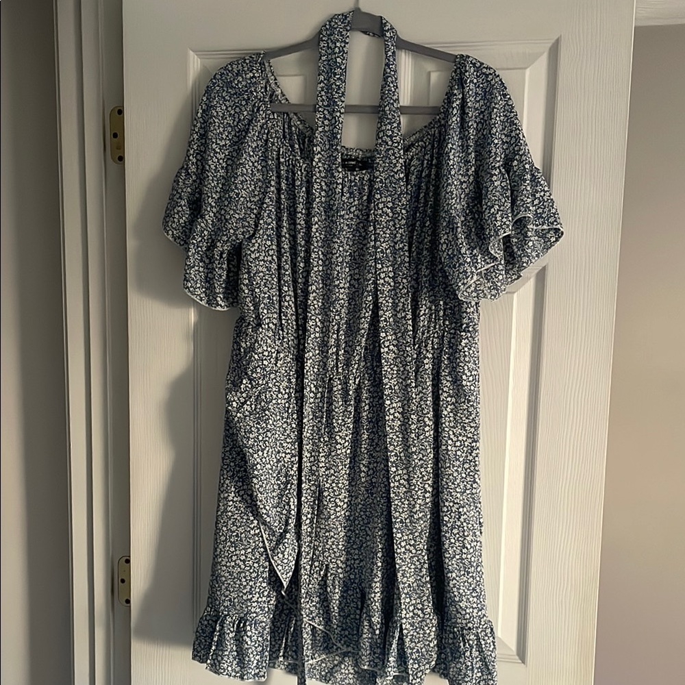Floral Puff Sleeve Dress